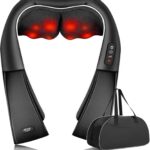 Appareil de massage ALLJOY pour le cou et le dos avec chauffage et réglage de vitesse ajustable