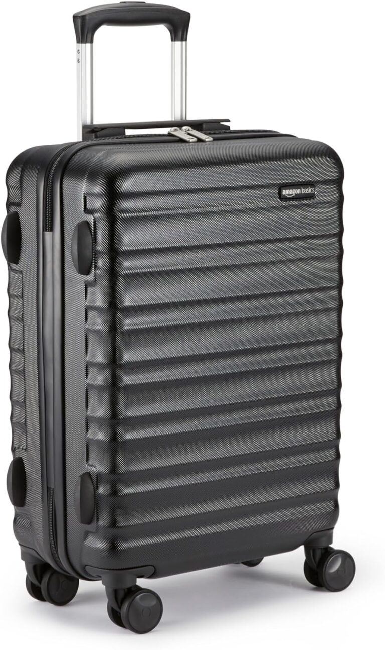 Amazon Basics lance une valise cabine rigide conforme aux normes Ryanair de 55 x 40 x 20 cm.