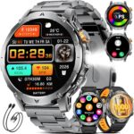 LIGE 1000 mAh : Montre connectée militaire IP68 avec 110+ modes sportifs et Bluetooth.