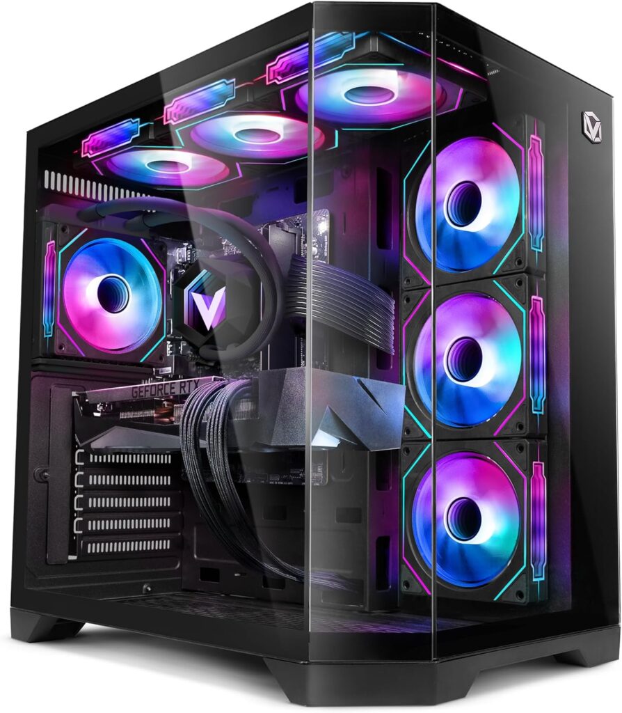 VIBOX X-309 : PC Gamer avec Intel Core i9 et Nvidia RTX 5080, configuré pour les performances élevées.