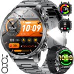 LIGE 1000 mAh Smartwatch pour hommes : 100+ modes sportifs et fonctionnalités de santé.