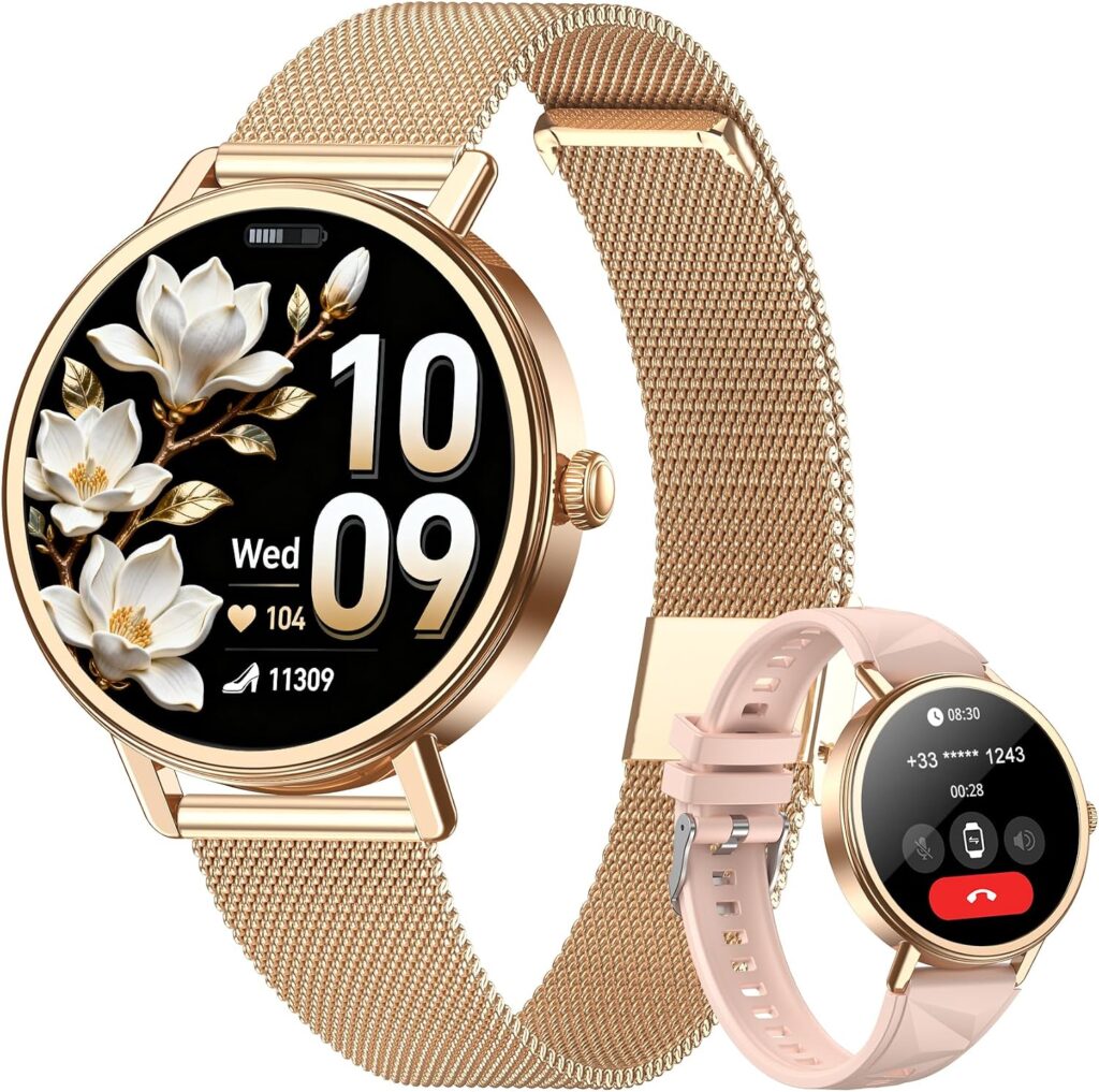 Blackview lance une montre intelligente pour femmes avec Bluetooth et suivi de santé complet