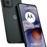 Lancement du Motorola Moto G55 5G : 8 Go RAM, 256 Go stockage, disponible en couleur gris forêt.