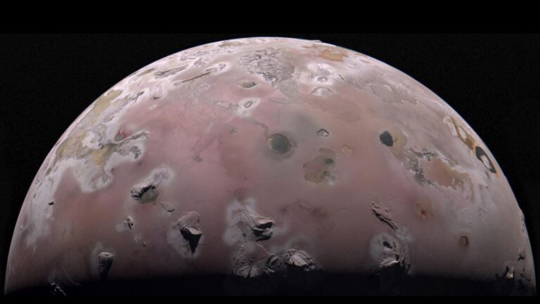 NASA’s Juno probe reveals new insights into volcanic activity on Jupiter’s moon Io.