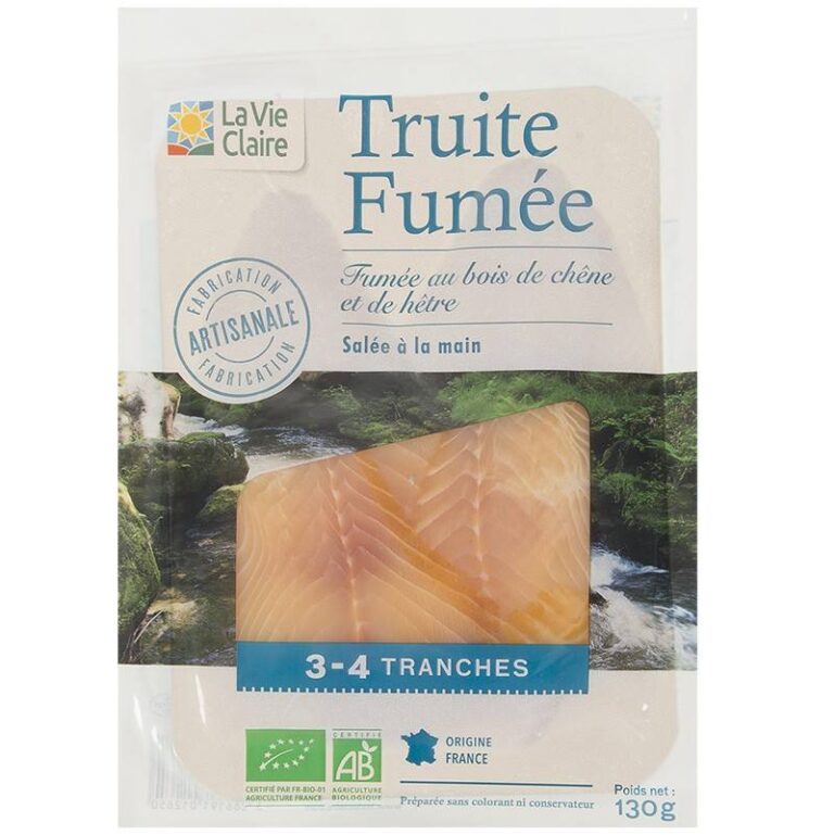 Truite fumée bio