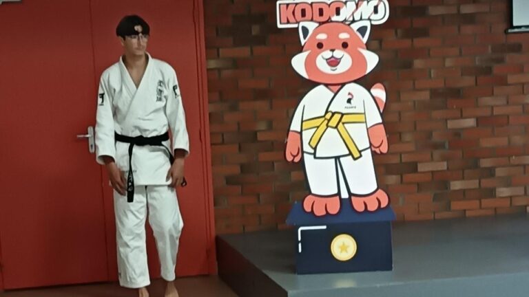 Montenescourt : Geoffrey, 16 ans, obtient sa ceinture noire de judo.