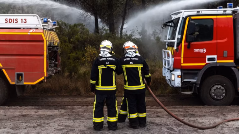 Incendie en Gironde : 14 reprises de feux, situation toujours stabilisée.