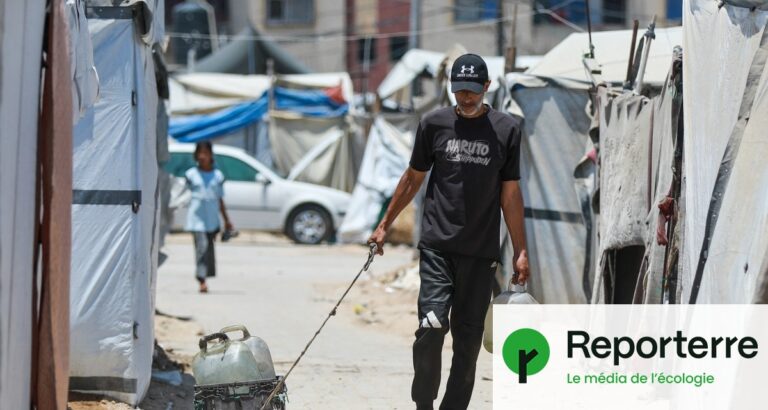 Israël limite l’accès à l’eau pour les Palestiniens en pleine canicule à 45 °C sous les tentes