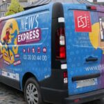 Le news truck de l&rsquo;ESJ Lille s&rsquo;installe à Berck pour des reportages sur le terrain.