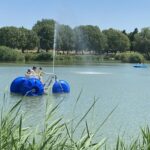 Hénin-Plage attire déjà les visiteurs malgré la chaleur estivale.