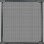 Schellenberg lance un écran insectes coulissant en aluminium ajustable, dimensions 142 x 50 cm.