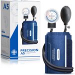 AIESI présente le sphygmomanomètre anéroïde modèle classique PRECISION A5 pour adultes.