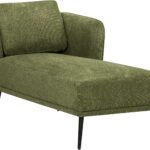 Beliani Artheze : un nouveau modèle de fauteuil en tissu vert foncé pour espaces lounge.