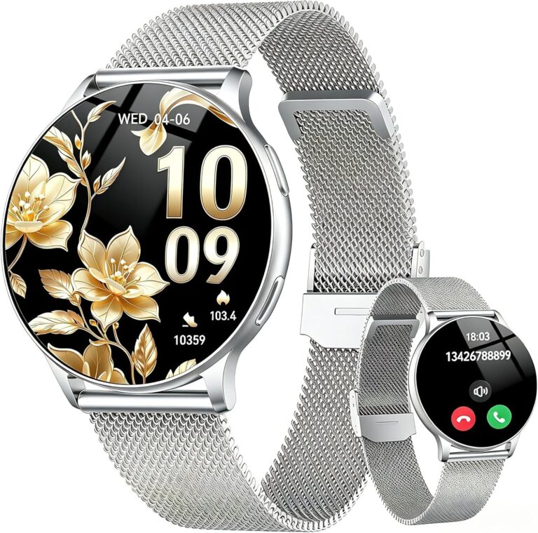 Montre connectée pour femmes : Suivi santé et 120 modes sportifs, compatible Android et iOS