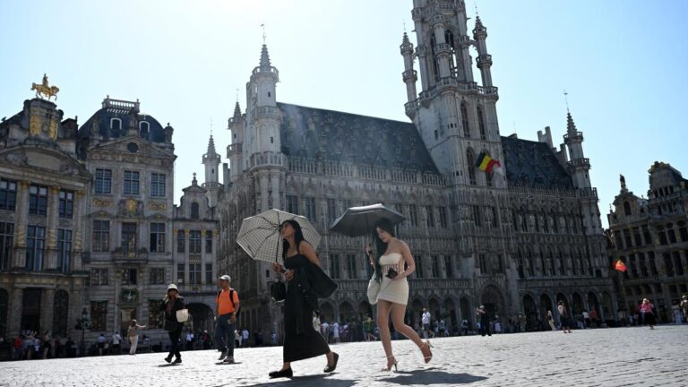 Nuages en Belgique avant une nouvelle vague de chaleur prévue prochainement.