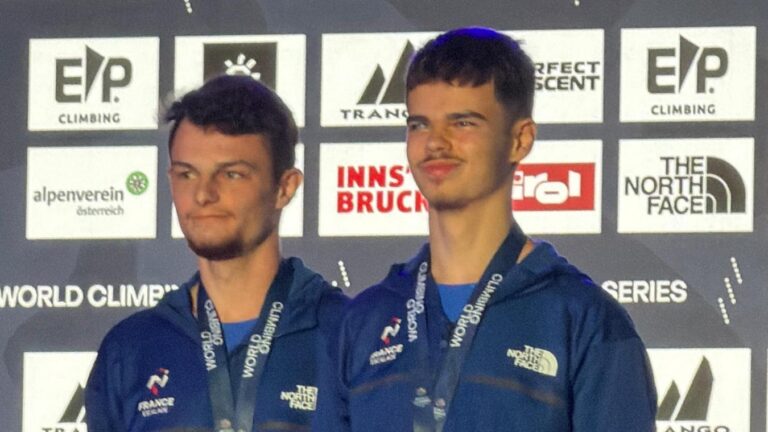 Adrian Maillard, malvoyant, décroche un titre mondial de para-escalade à 16 ans.