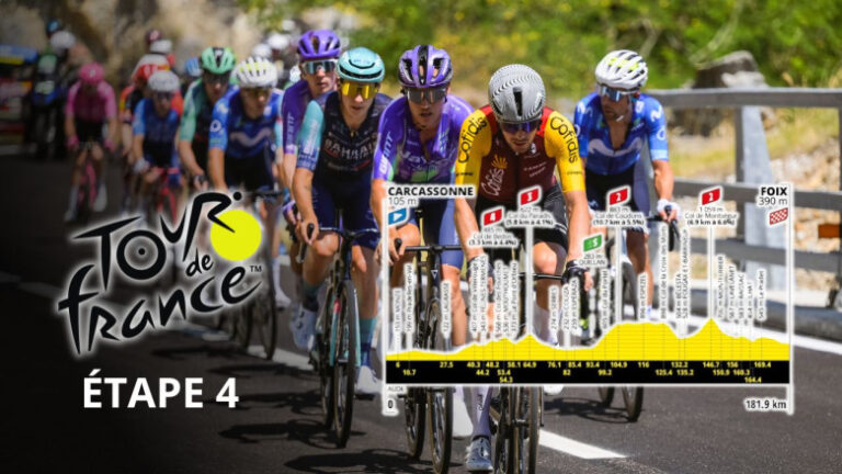 Tour de France : la 4e étape se déroule entièrement en France avec des coureurs locaux.