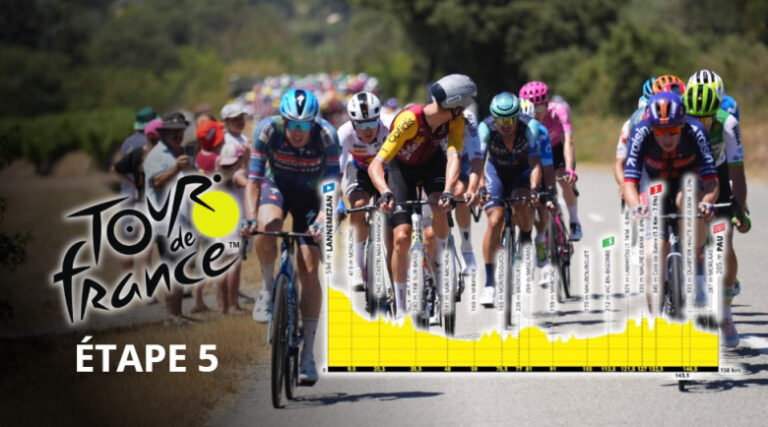 Tour de France : analyse des sprinteurs pour la 5e étape et des enjeux du parcours.