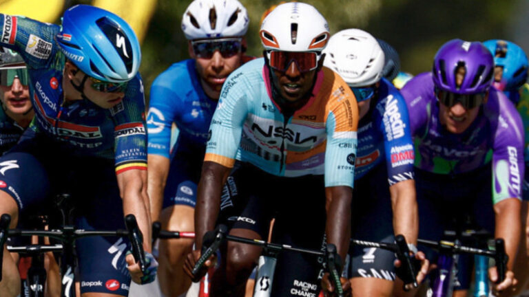 Tour de France : Biniam Girmay évoque un incident avec un coureur d’Uno-X.