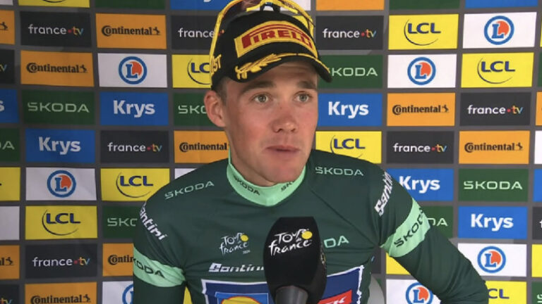 Tour de France : Mads Pedersen évoque les 70 points en jeu lors des deux prochaines étapes.