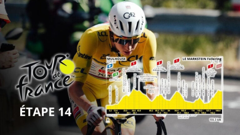 Tour de France : Pogacar en lutte pour une quatrième victoire lors de la 14e étape.