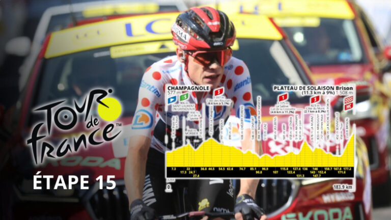 Tour de France : parcours et détails de la 15e étape au Plateau de Solaison