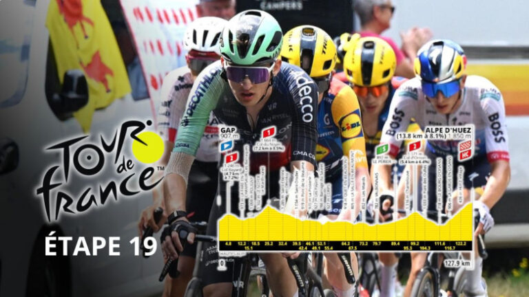 Tour de France : Profil et parcours de la 19e étape avec arrivée à l’Alpe d’Huez.