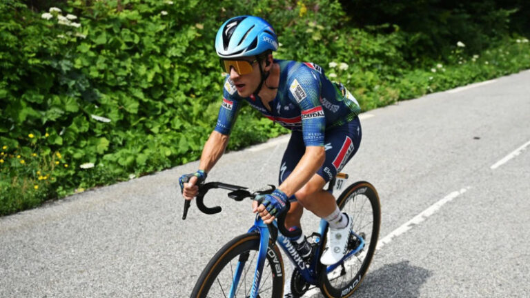 Ilan Van Wilder ne souffre pas de fracture après sa chute au Tour de France.