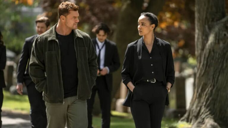 Reacher : premières images du spin-off Neagley dévoilées par la production.
