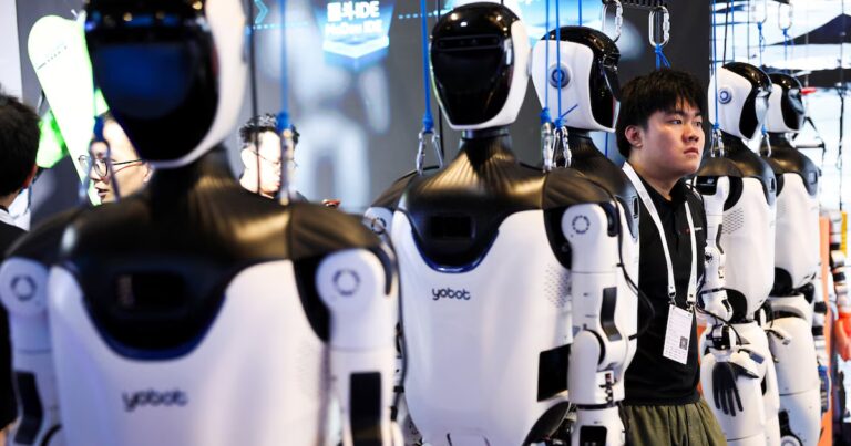 La Maison-Blanche interdit les robots chinois, renforçant la sécurité nationale.