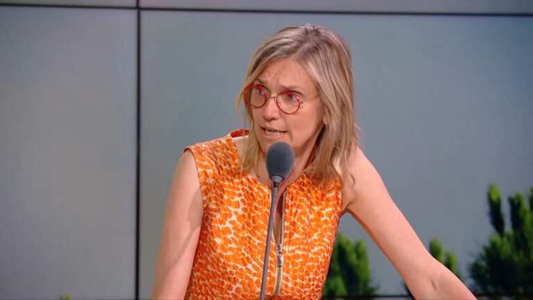 Agnès Pannier-Runacher défend le bilan écologique de la Macronie face aux critiques.