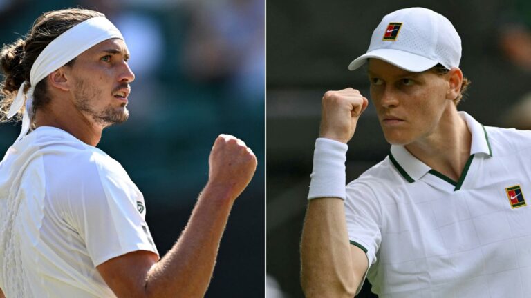 Finale messieurs de Wimbledon : Jannik Sinner affronte Alexander Zverev en direct