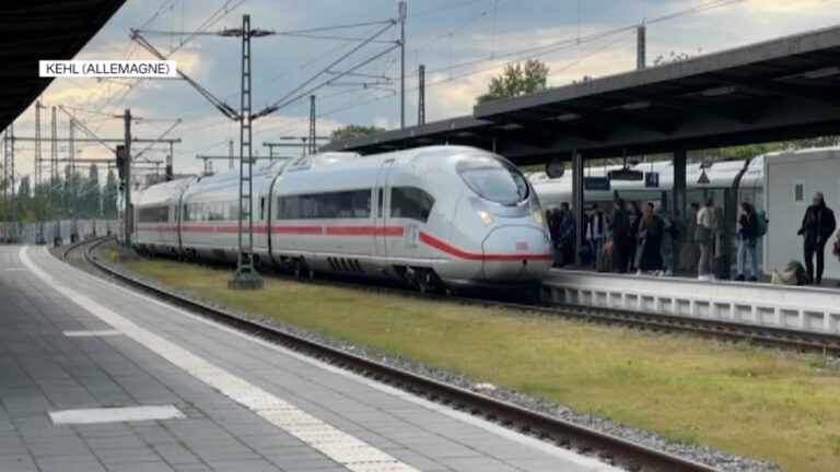 Un train à grande vitesse allemand s’arrête pour acheter du papier toilette en panne.