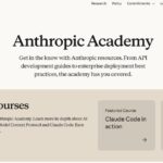 Anthropic Academy propose une formation gratuite à l&rsquo;IA et à Claude pour les intéressés.