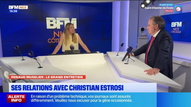 Renaud Muselier souligne l’héritage de Christian Estrosi en tant que maire de Nice.