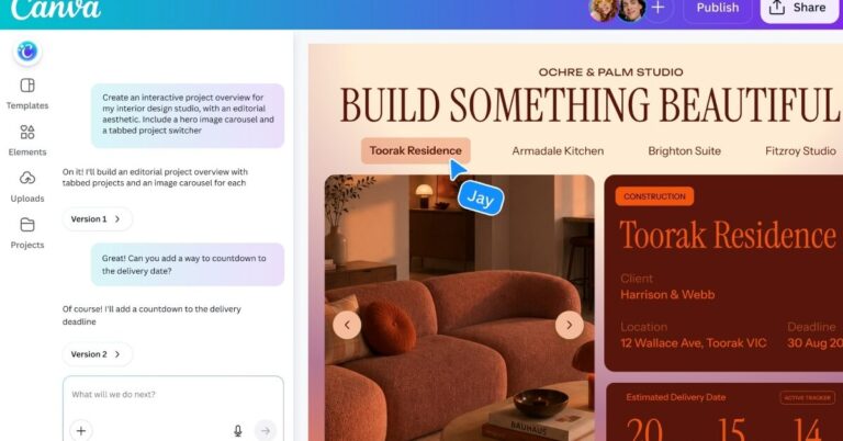 Canva Code passe en version 2.0 et devient accessible à tous les utilisateurs.