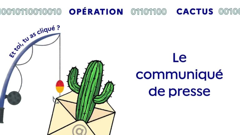 Opération Cactus 2026 : sensibilisation des écoles au hameçonnage renforcée en France