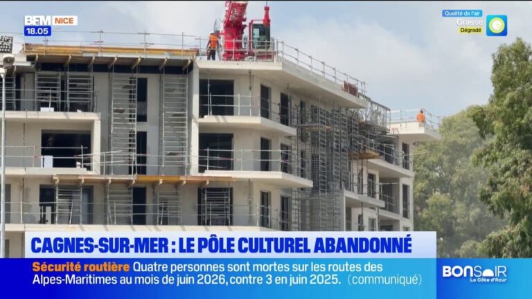 Cagnes-sur-Mer : le pôle culturel abandonné suscite des inquiétudes parmi les habitants