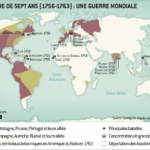 La guerre de Sept Ans : tensions entre la France et la Grande-Bretagne en 1756.