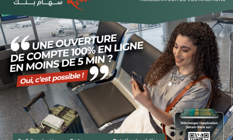 Saham Bank établit un nouveau standard avec l’ouverture de compte 100% en ligne en 5 minutes.