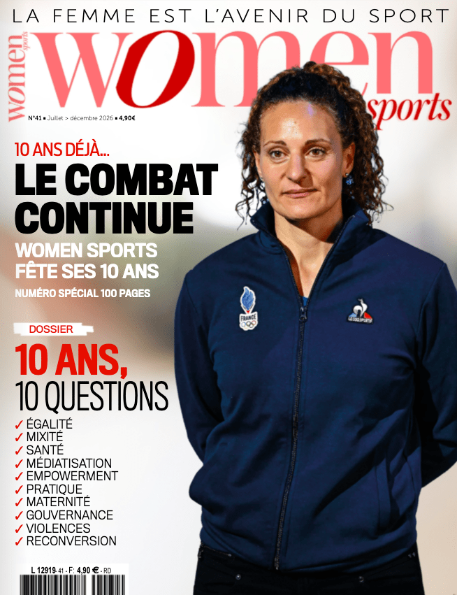 Le magazine Women Sports N°41 propose un numéro anniversaire avec des articles sur le sport féminin.