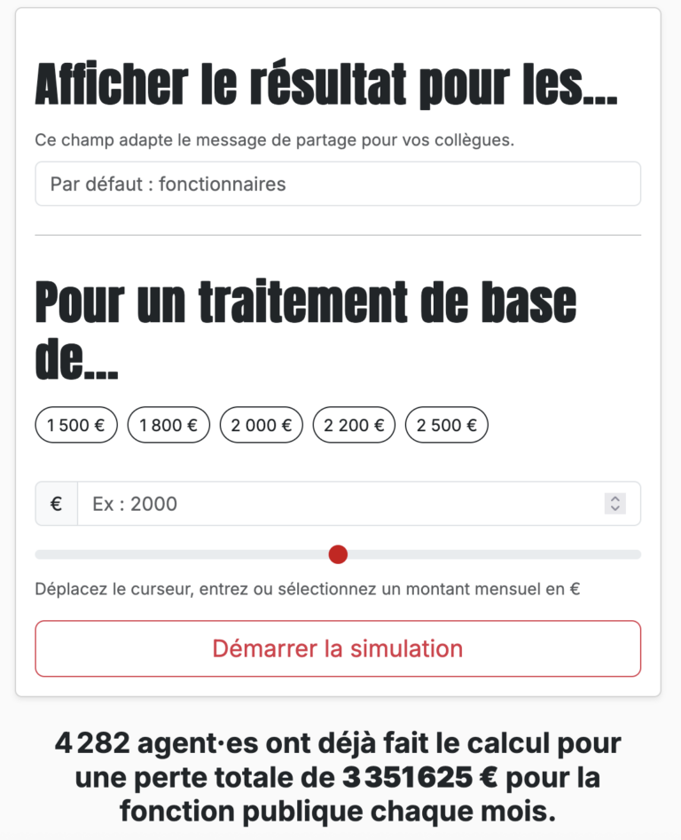 Point d’indice des fonctionnaires : pertes salariales notables en France en 2023