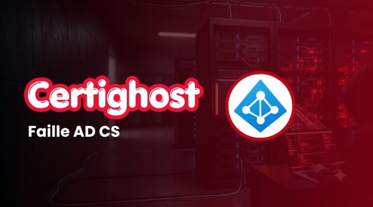 Usurpation de contrôleur de domaine possible avec un compte AD standard selon Certighost