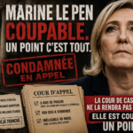 marine le pen coupable un point c'est tout