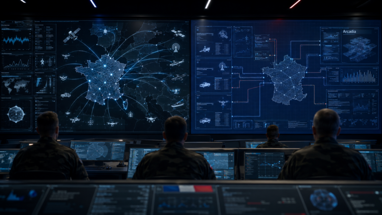 La France cherche à rivaliser avec Palantir dans le secteur des logiciels militaires.