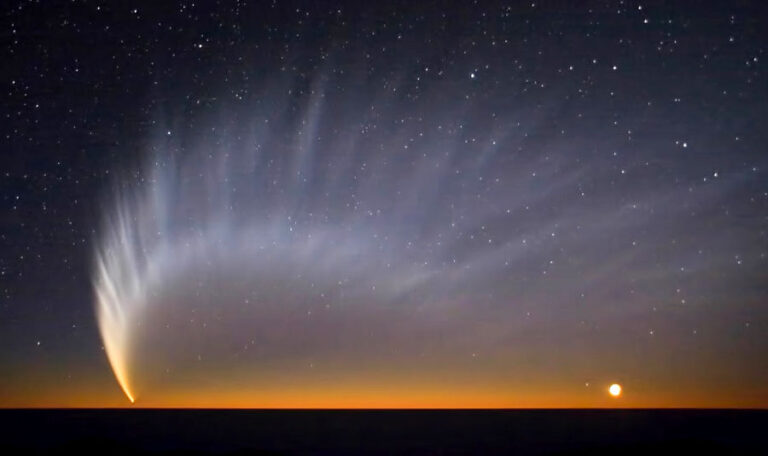 Une étoile filante aurait-elle déversé des comètes sur notre système solaire ?