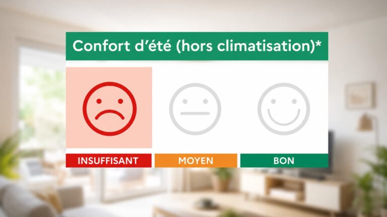 Diagnostic énergétique fiable, mais risques de surchauffe estivale : le DPE en question.