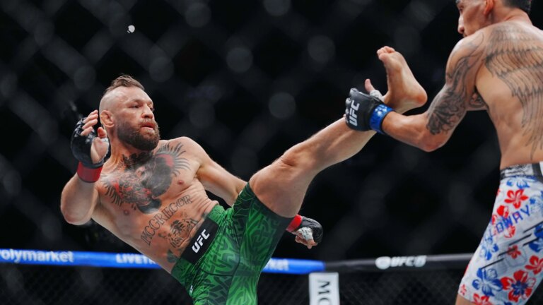 Conor McGregor demande un « no contest » contre Max Holloway en raison de la glace carbonique