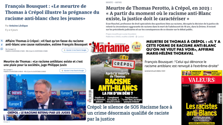 Qui décide de l’existence du « racisme anti-Blanc » en France ? Analyse des institutions et des médias.