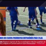 Cuers : l&rsquo;AJ Auxerre forme de jeunes footballeurs locaux pour la compétition.
